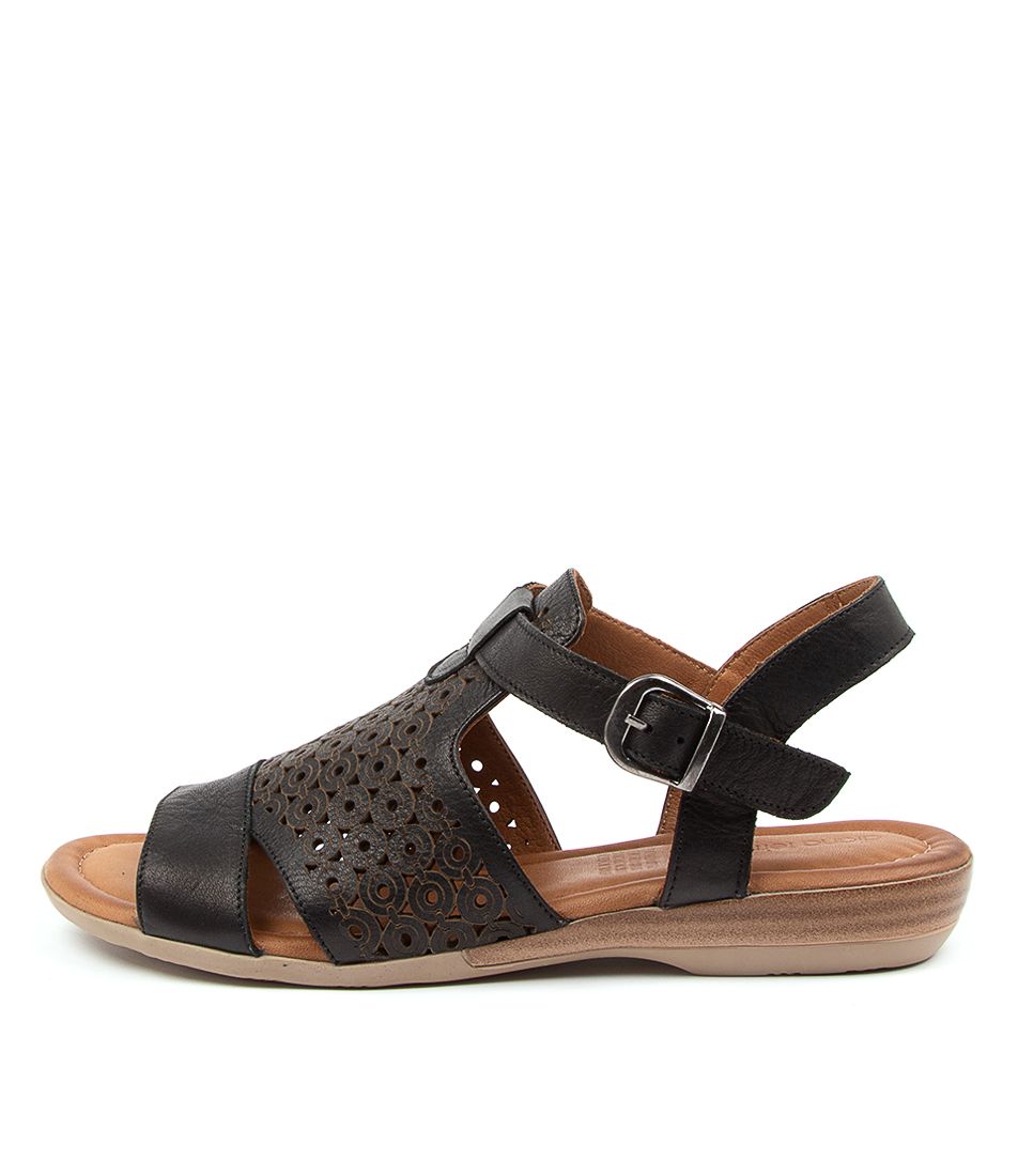 ALDEN DF BLACK LEATHER