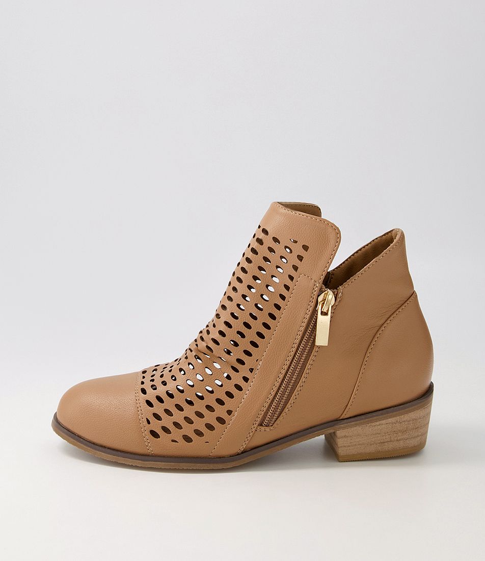 Calissie Tan Ankle Boots