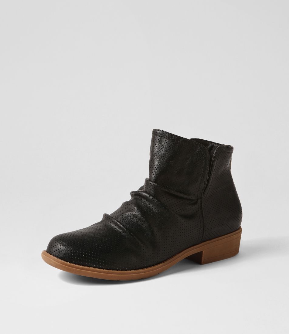 Raidley Black Ankle Boots