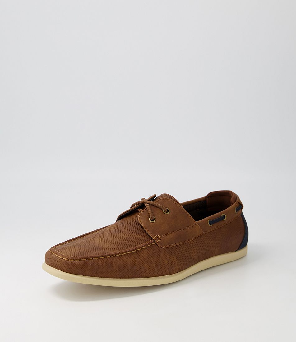 Langford Tan Boat Shoes