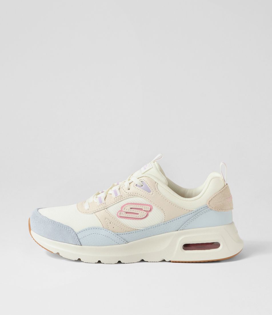 Skech Air Court Natural Multi Mesh Sneakers