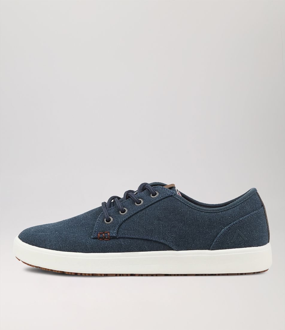 Nexus Dark Navy Canvas Sneakers