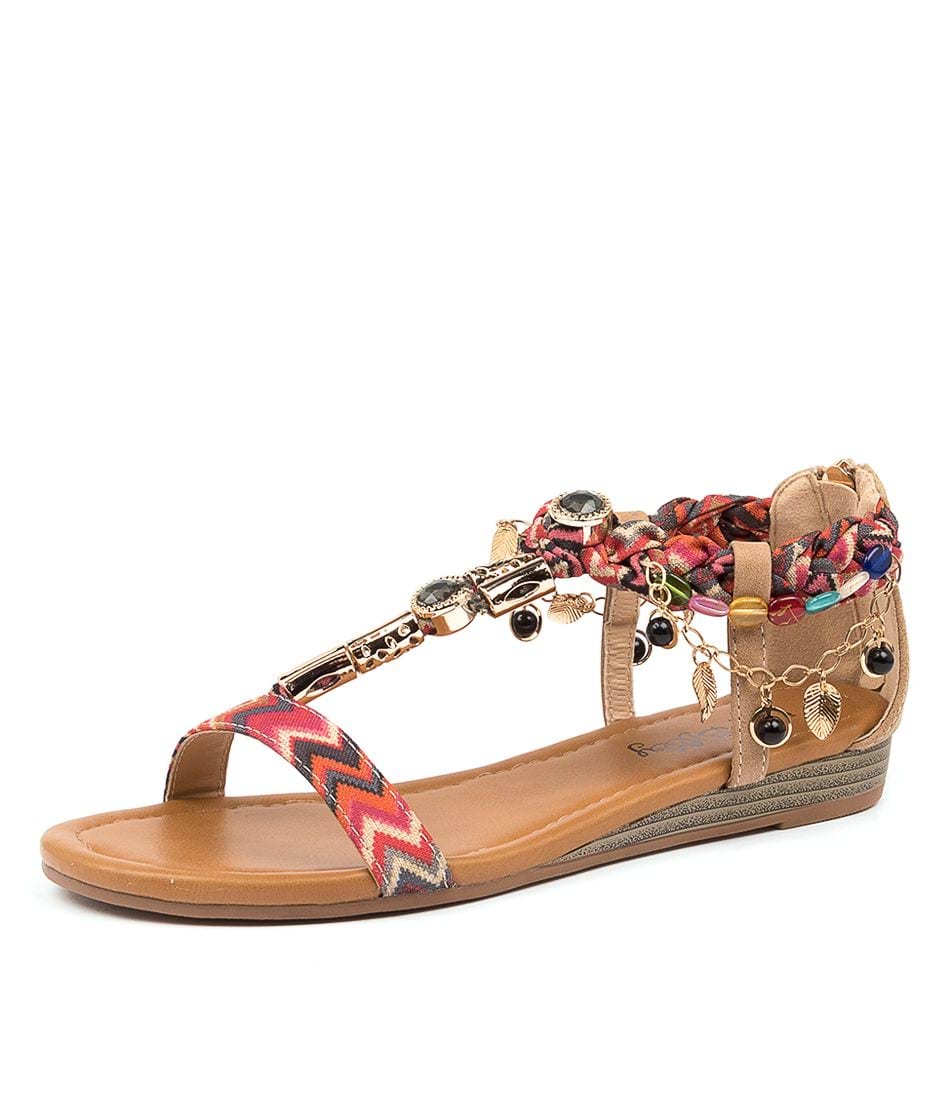 SCOT RED ZIGZAG MULTI