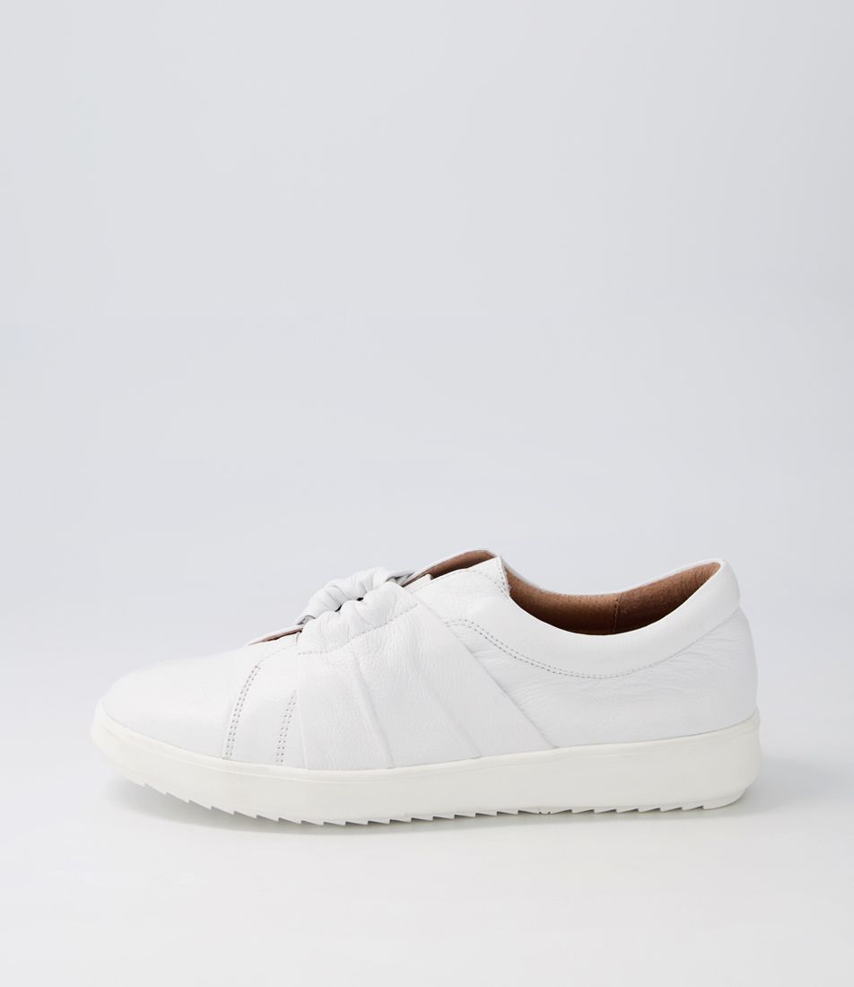 Zicci White Leather Sneakers