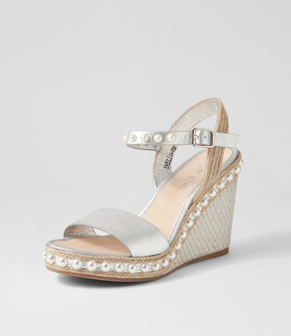 Emmela Silver Multi Sandals