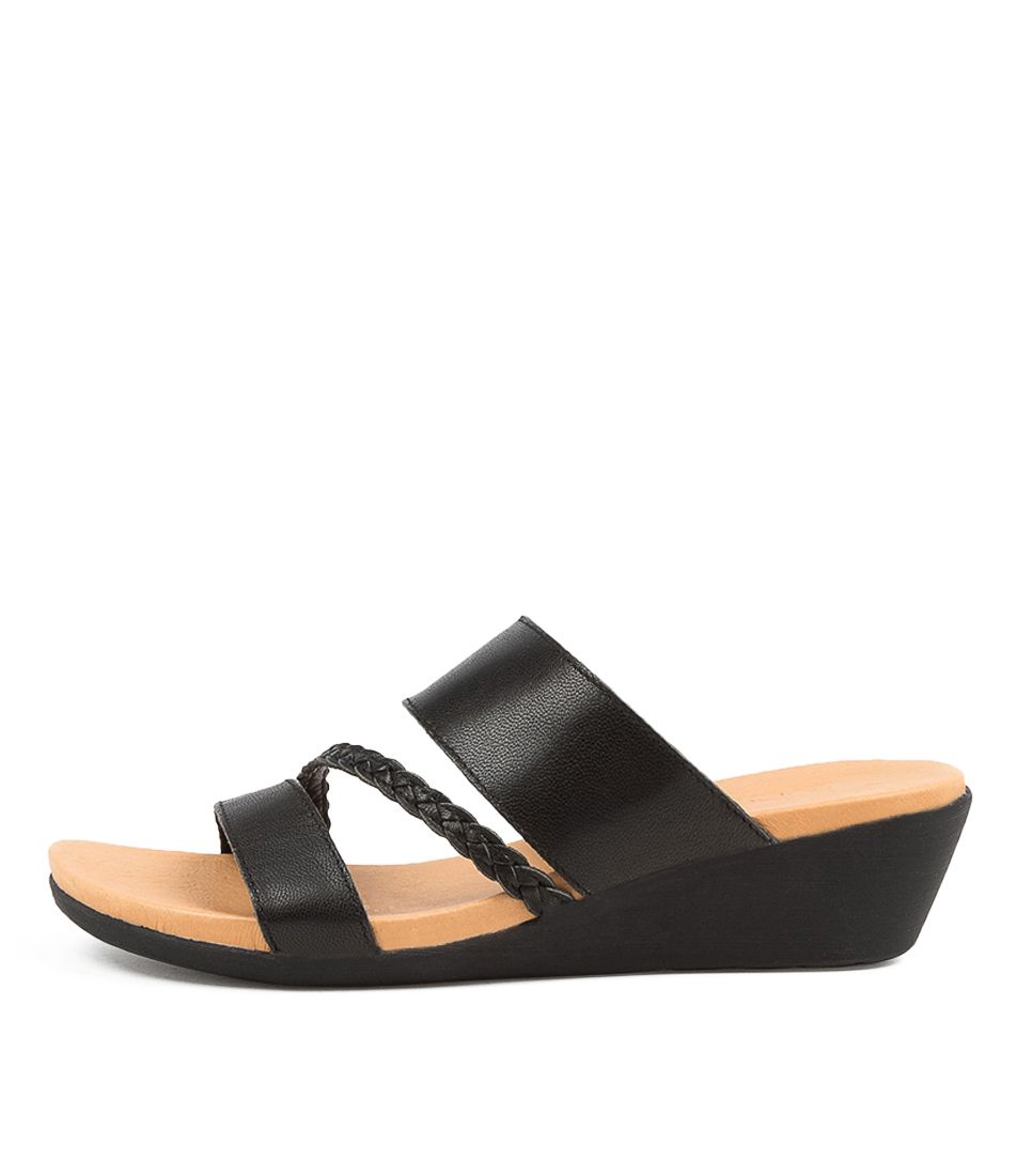 JORJA SU BLACK BLACK SOLE LEATHER