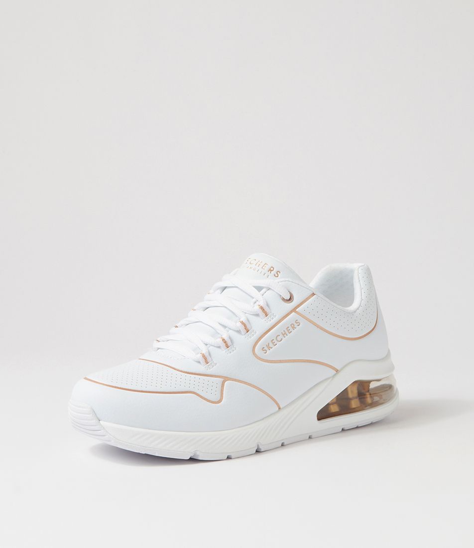 Uno 2 White Gold Sneakers