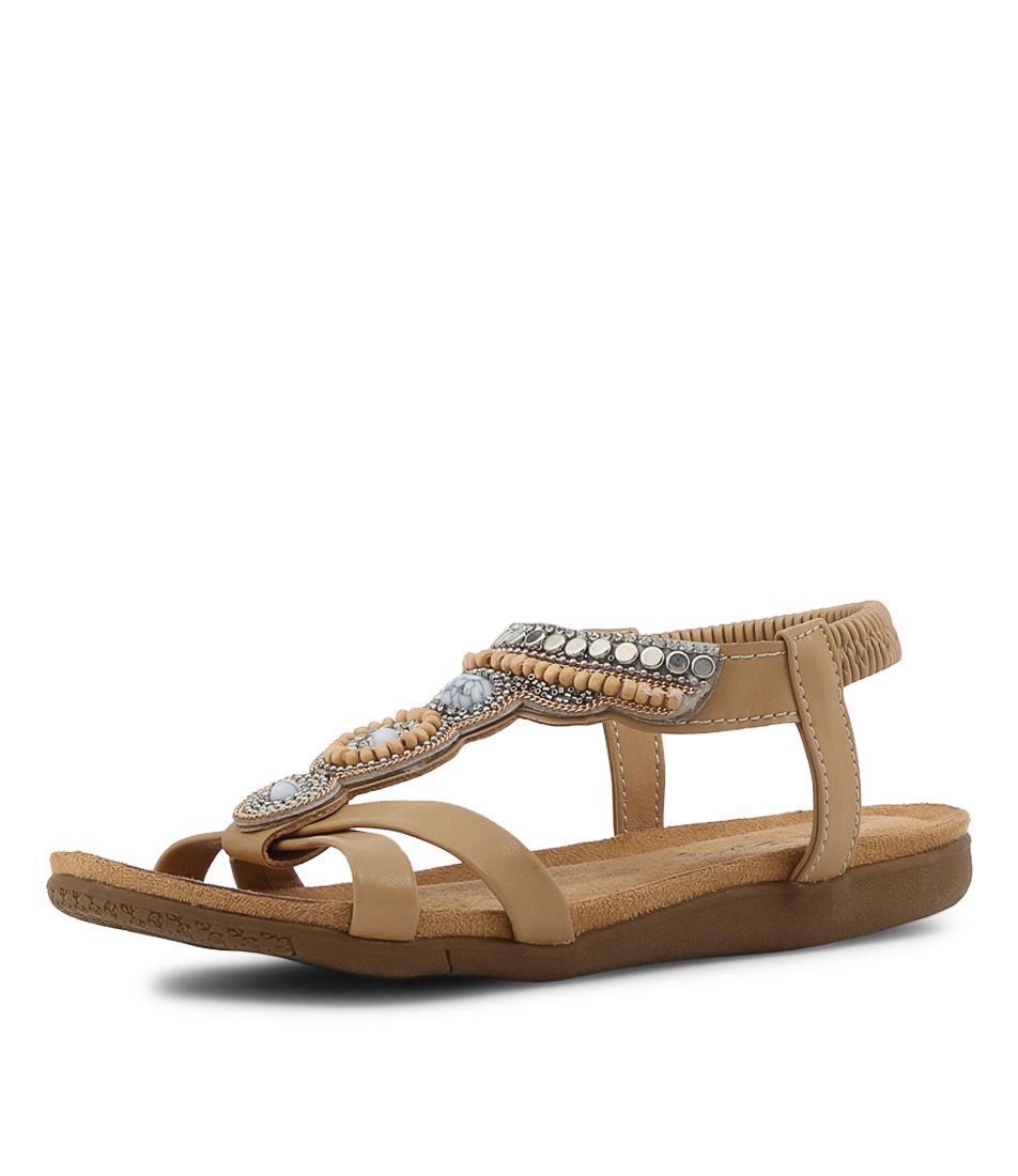 Fending Camel Multi Sandals