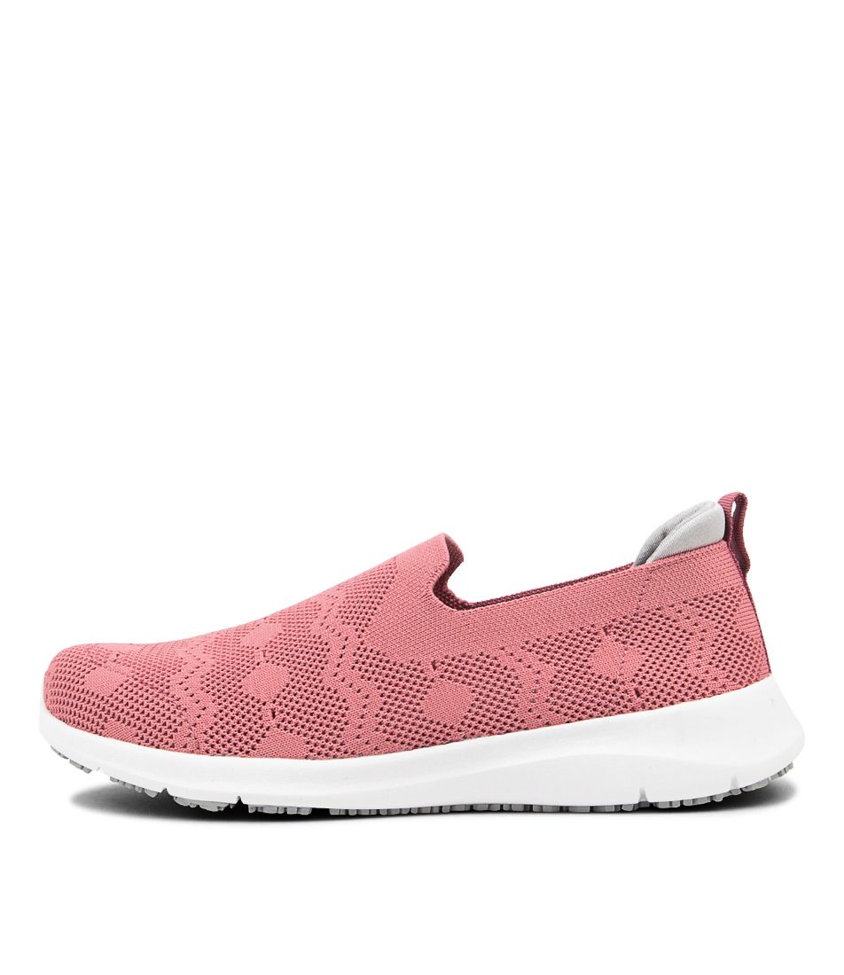 KAMIS BLUSH GREY FABRIC SNEAKERS