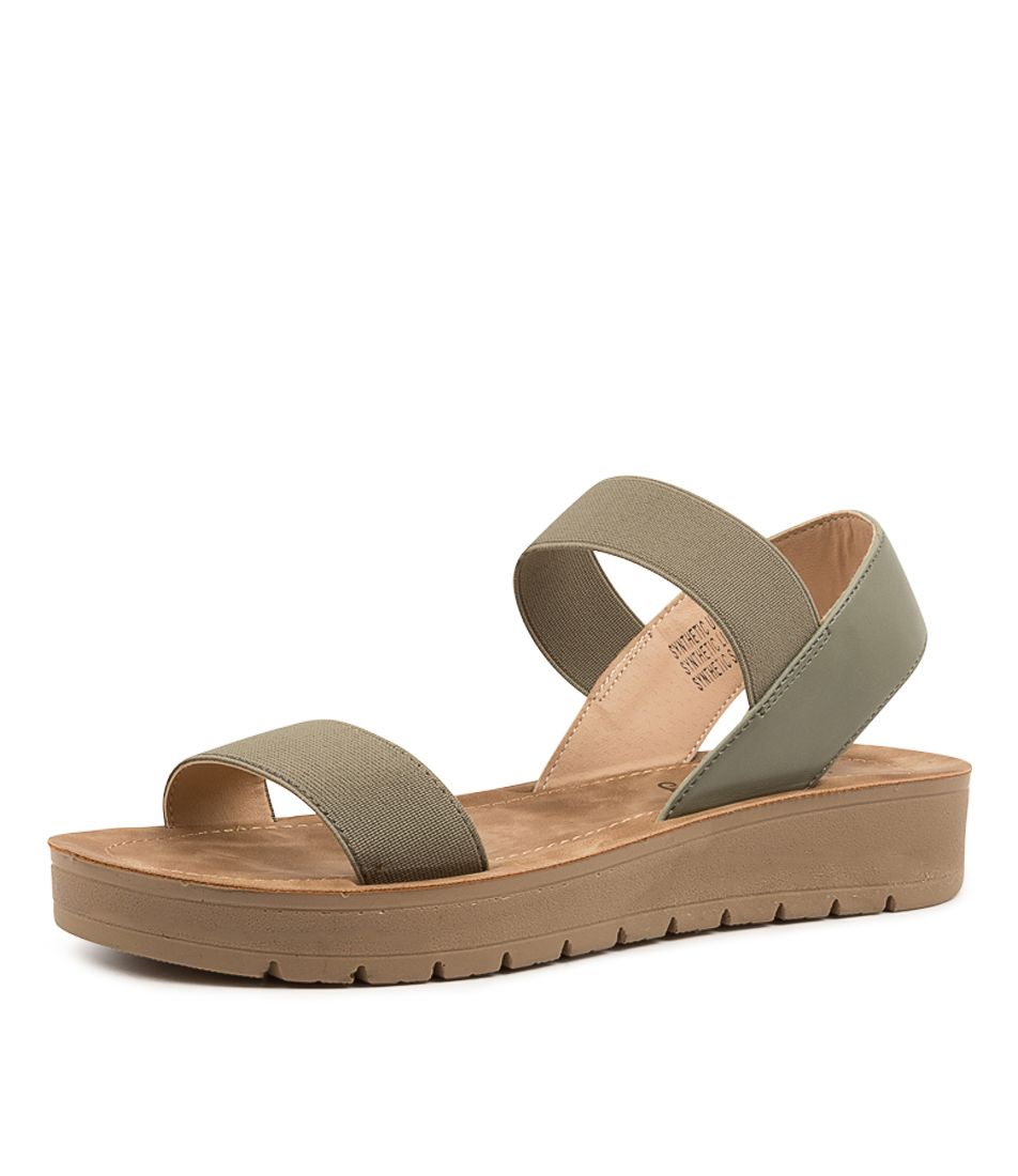 ZETER KHAKI ELASTIC-SMOOT