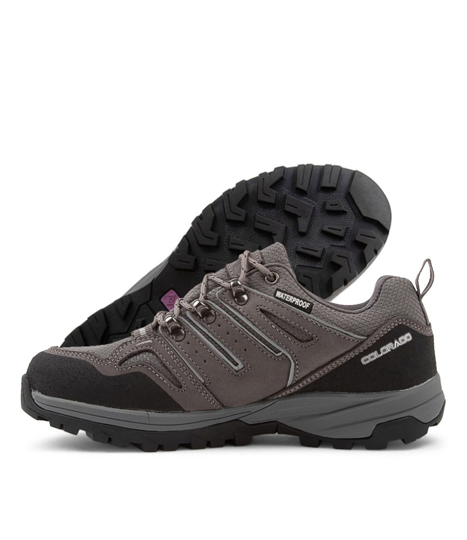 Qames Grey Multi Sneakers