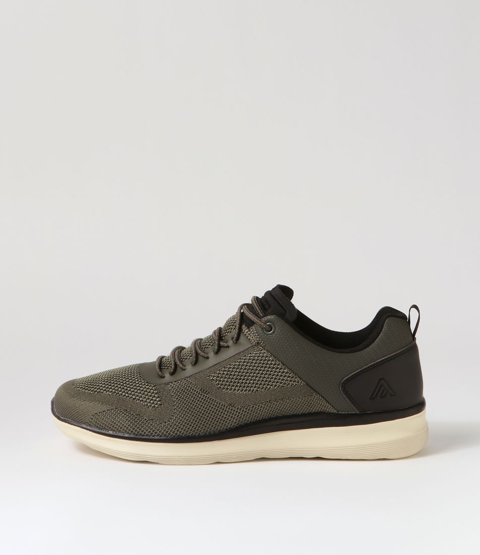 Drone Olive Knit Sneakers