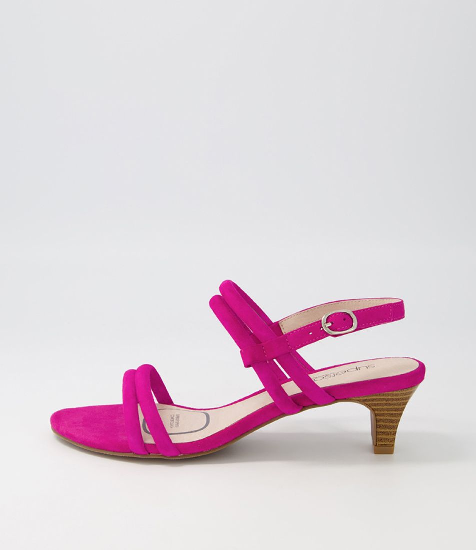 Darlson Fuchsia Suede Sandals