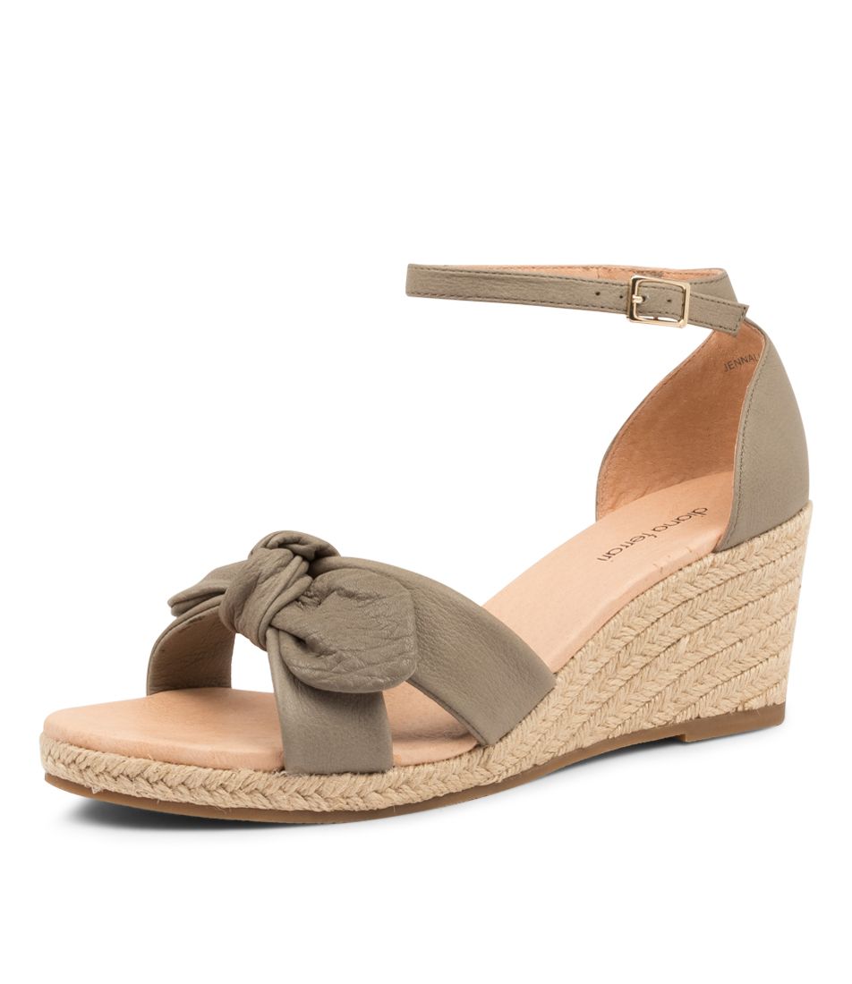 JENNALEA KHAKI LEATHER