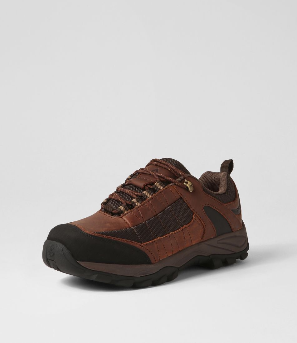 Diran Brown Crazyhorse Leather Lace Up Flats