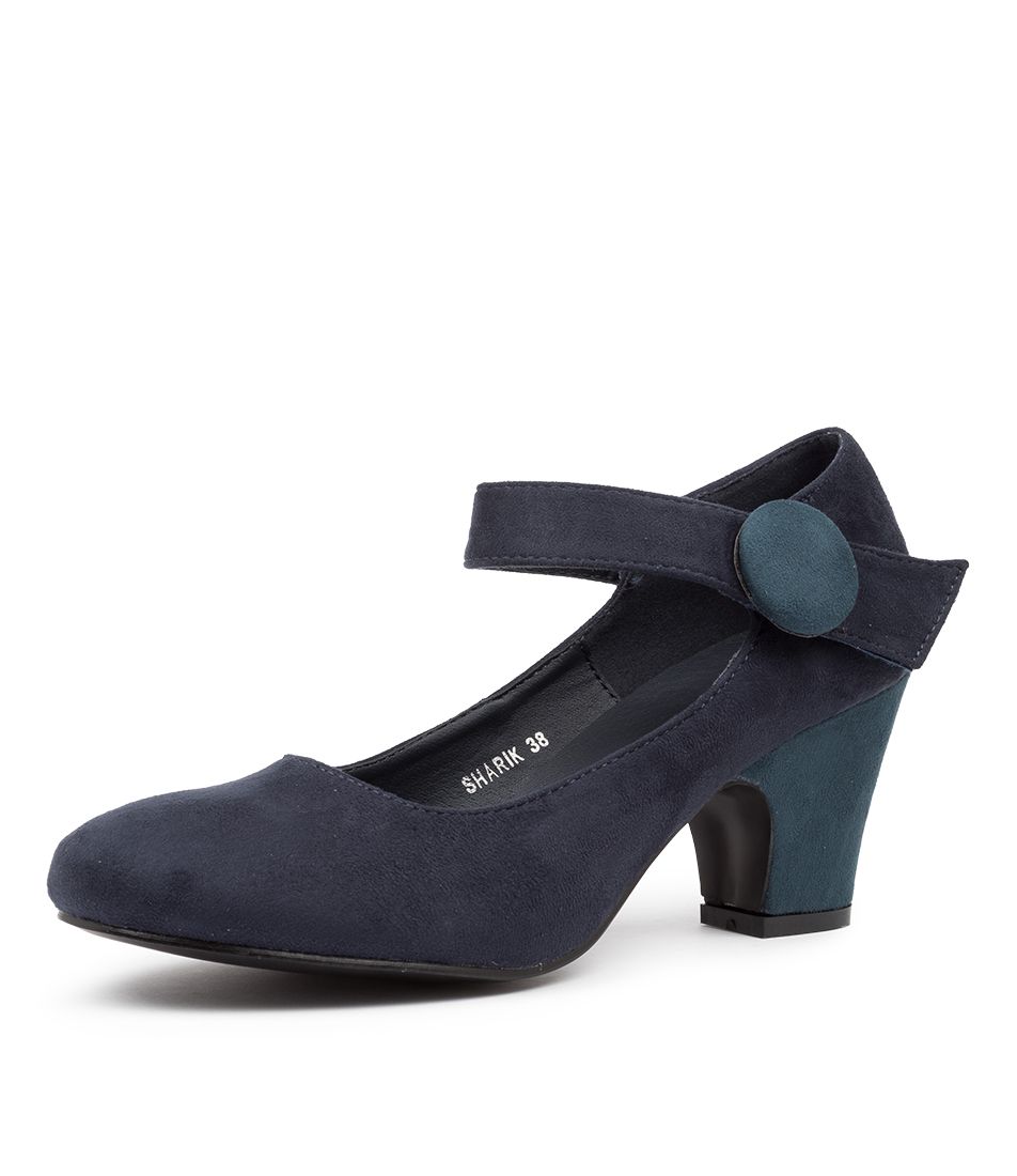 SHARIK NAVY-TEAL MICRO