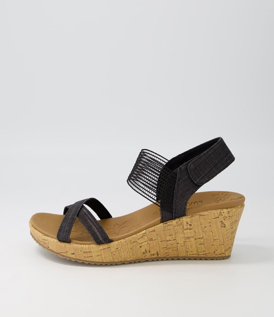 Beverlee Black Sandals