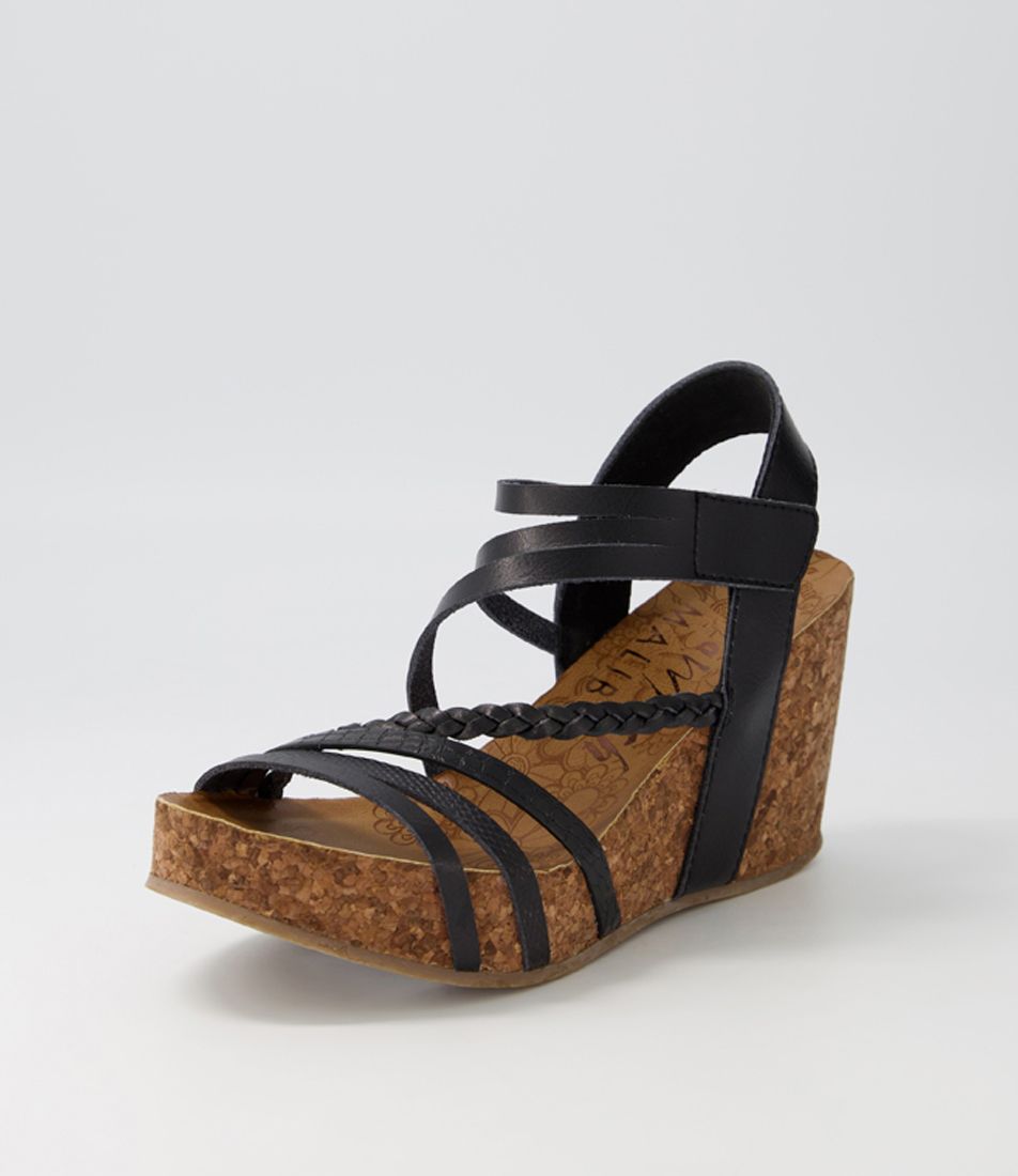 Heidib Black Sandals