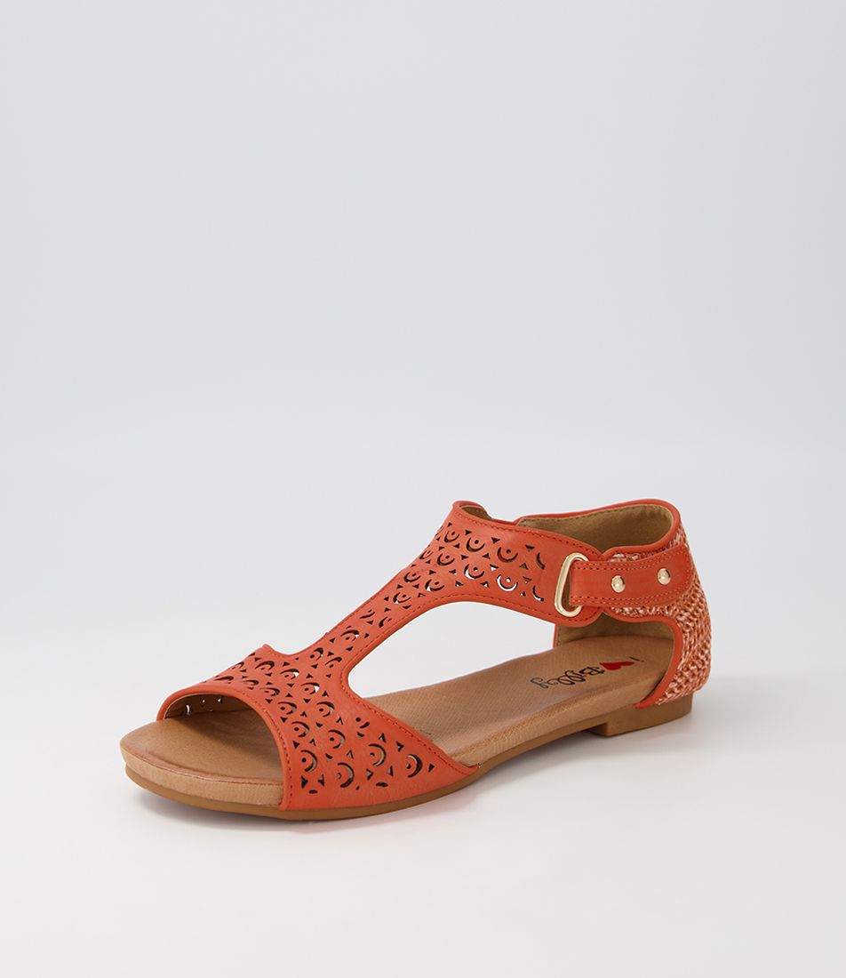 Raff Orange Mix Sandals