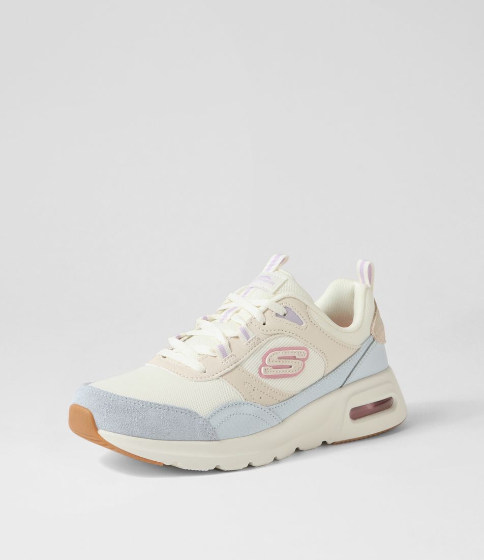 Skech Air Court Natural Multi Mesh Sneakers