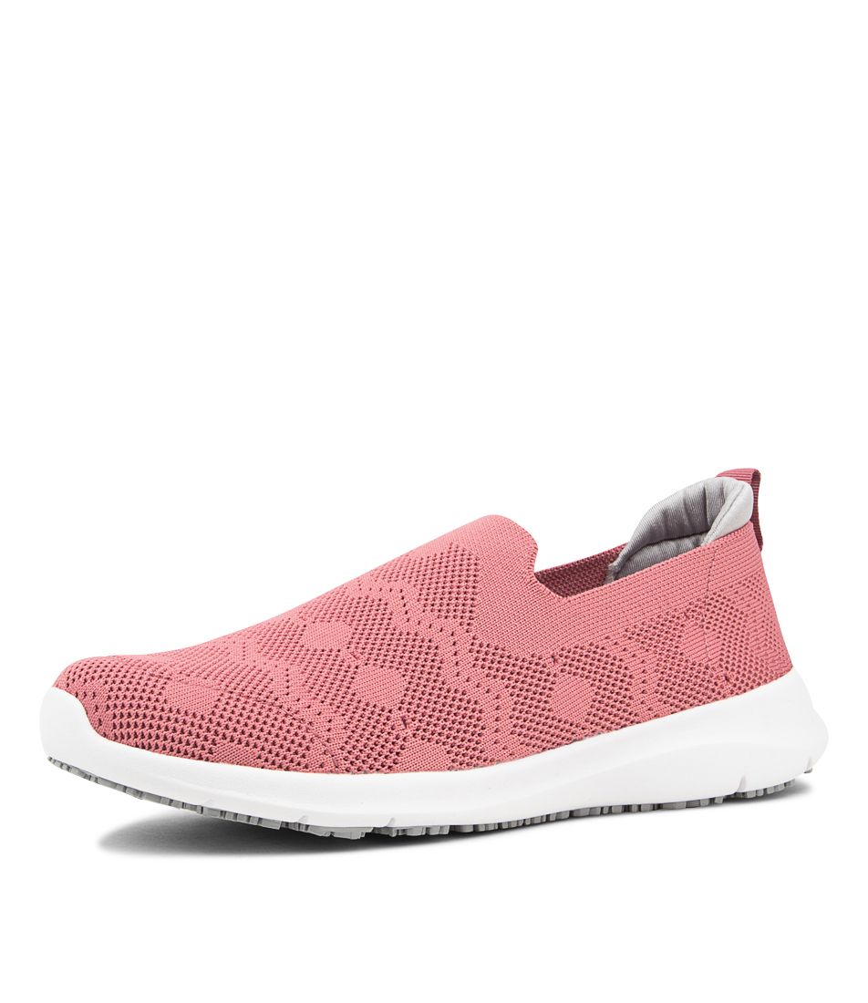 KAMIS BLUSH GREY FABRIC SNEAKERS