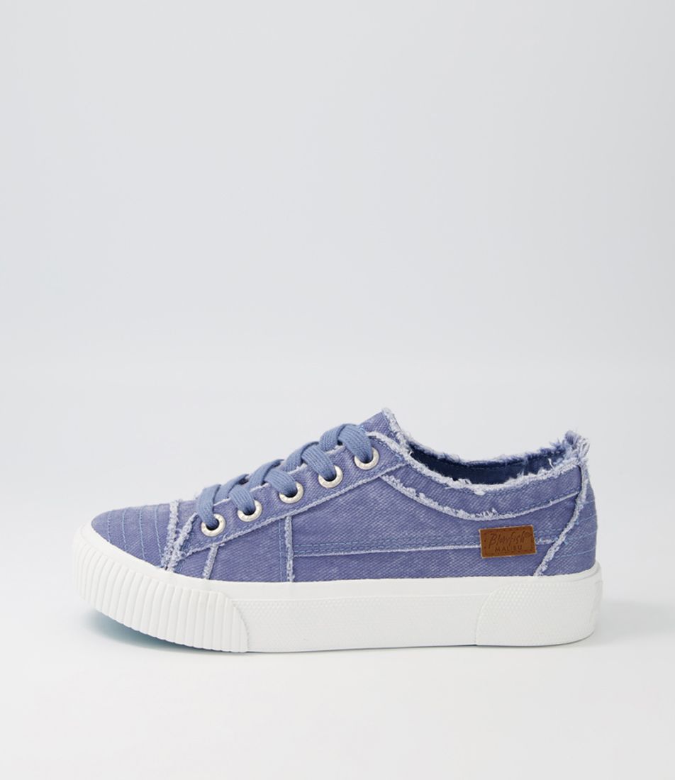 Clay COASTAL BLUE SMOKED Canvas Sneakers