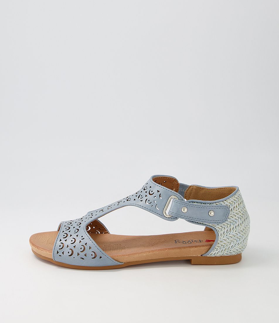 Raff Denim Mix Sandals