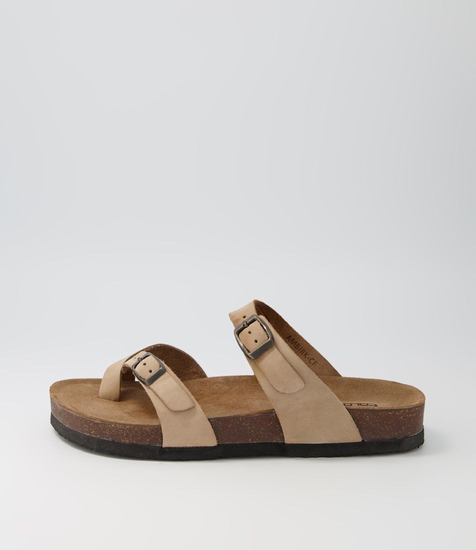 Ambirk Sand Nubuck Sandals