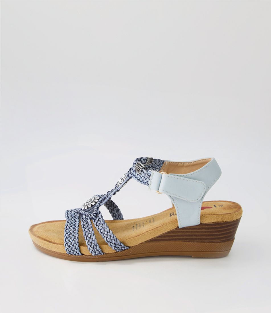 Shantzy Denim Multi Sandals