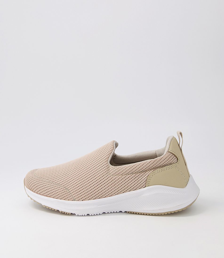 Posters Light Taupe Mesh Sneakers