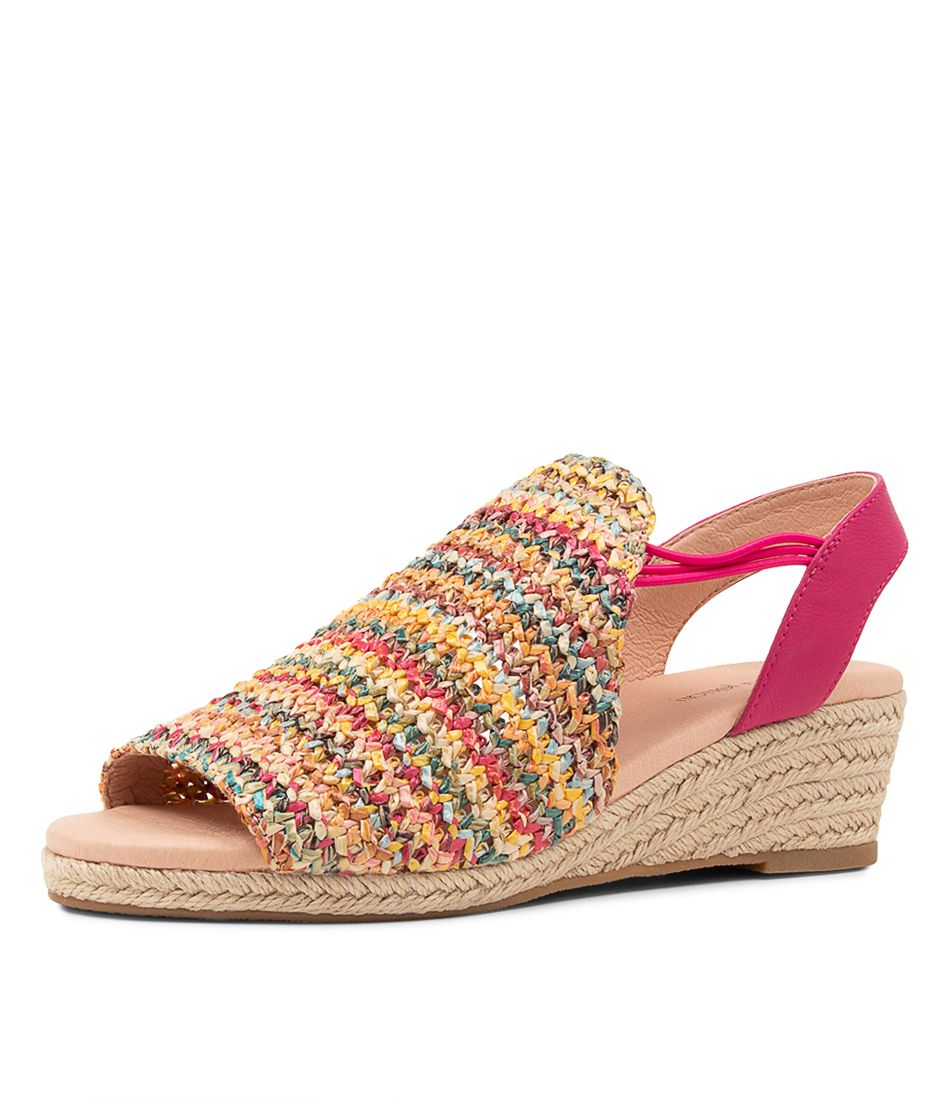 Hutchens Fuchsia Multi Espadrilles