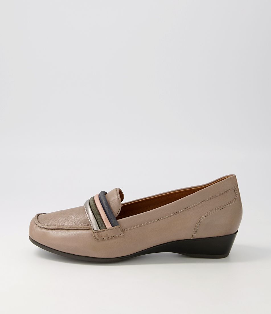 Romance Taupe Multi Heels