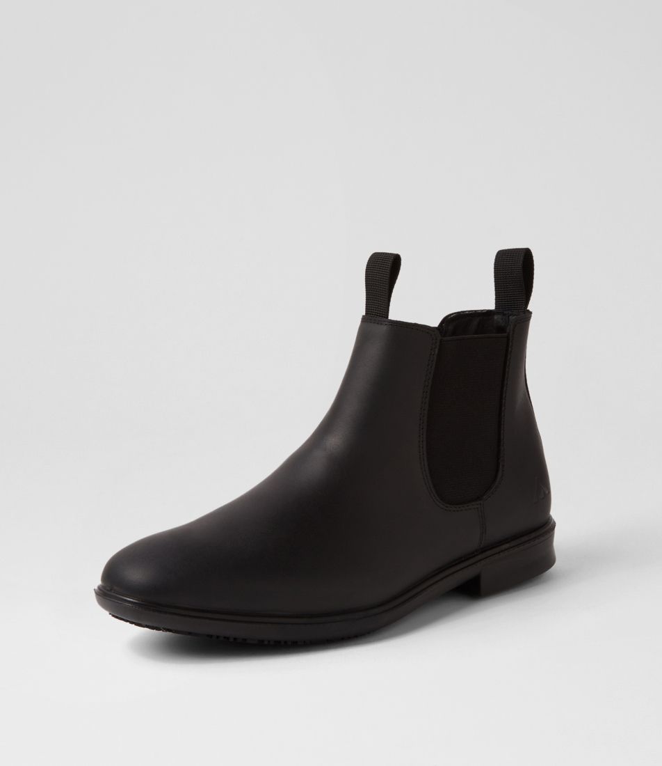Persist Black Leather Chelsea Boots