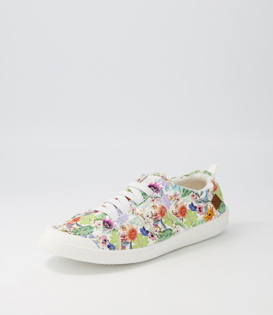 Vex OFF WHITE TROPICAL Canvas Sneakers