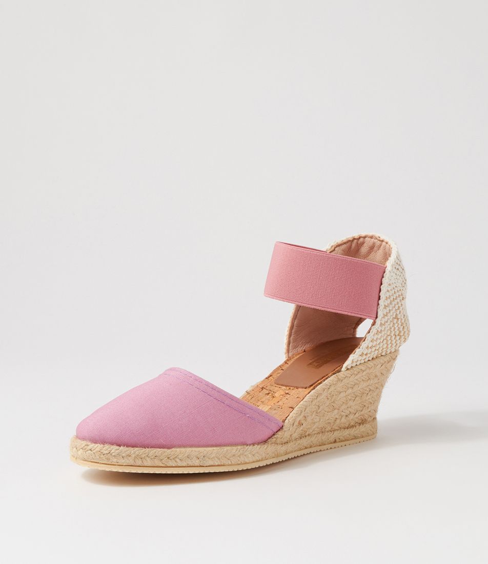 Tamiko Lilac Recycled Canvas Heels