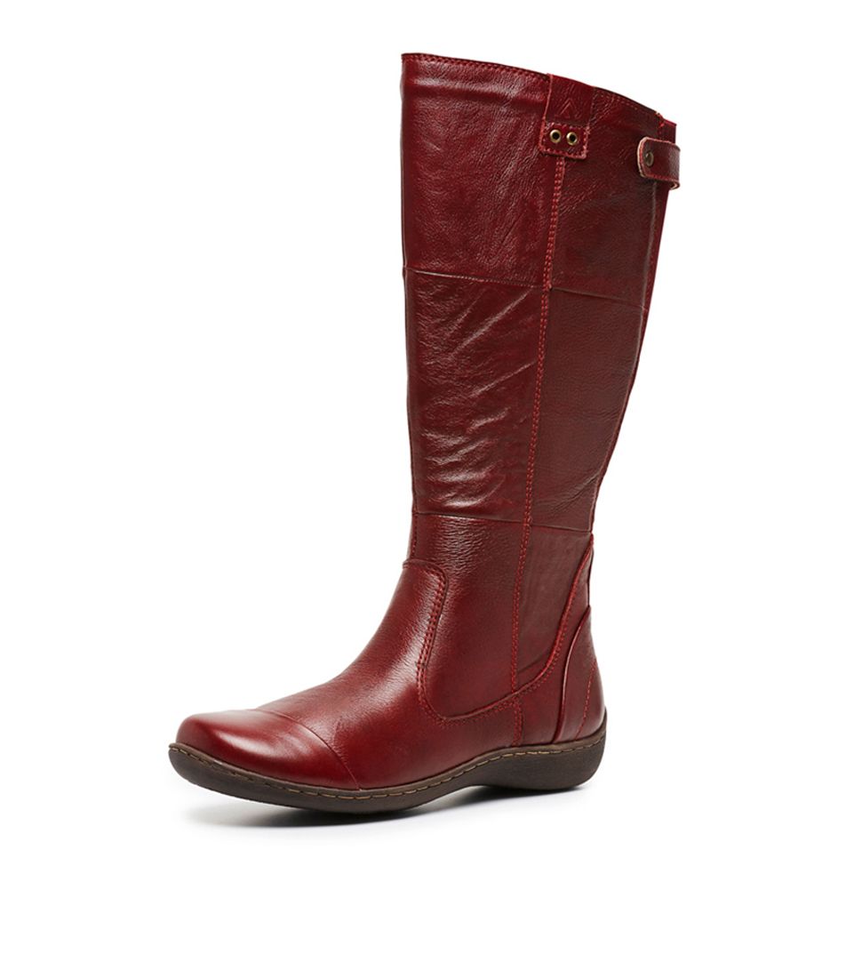 HAMPSHIRE RED TUMBLE LEATHER