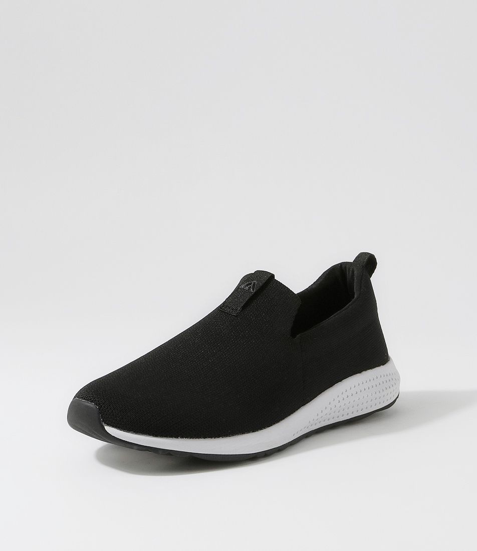 Celcie Black Recycled Knit Sneakers