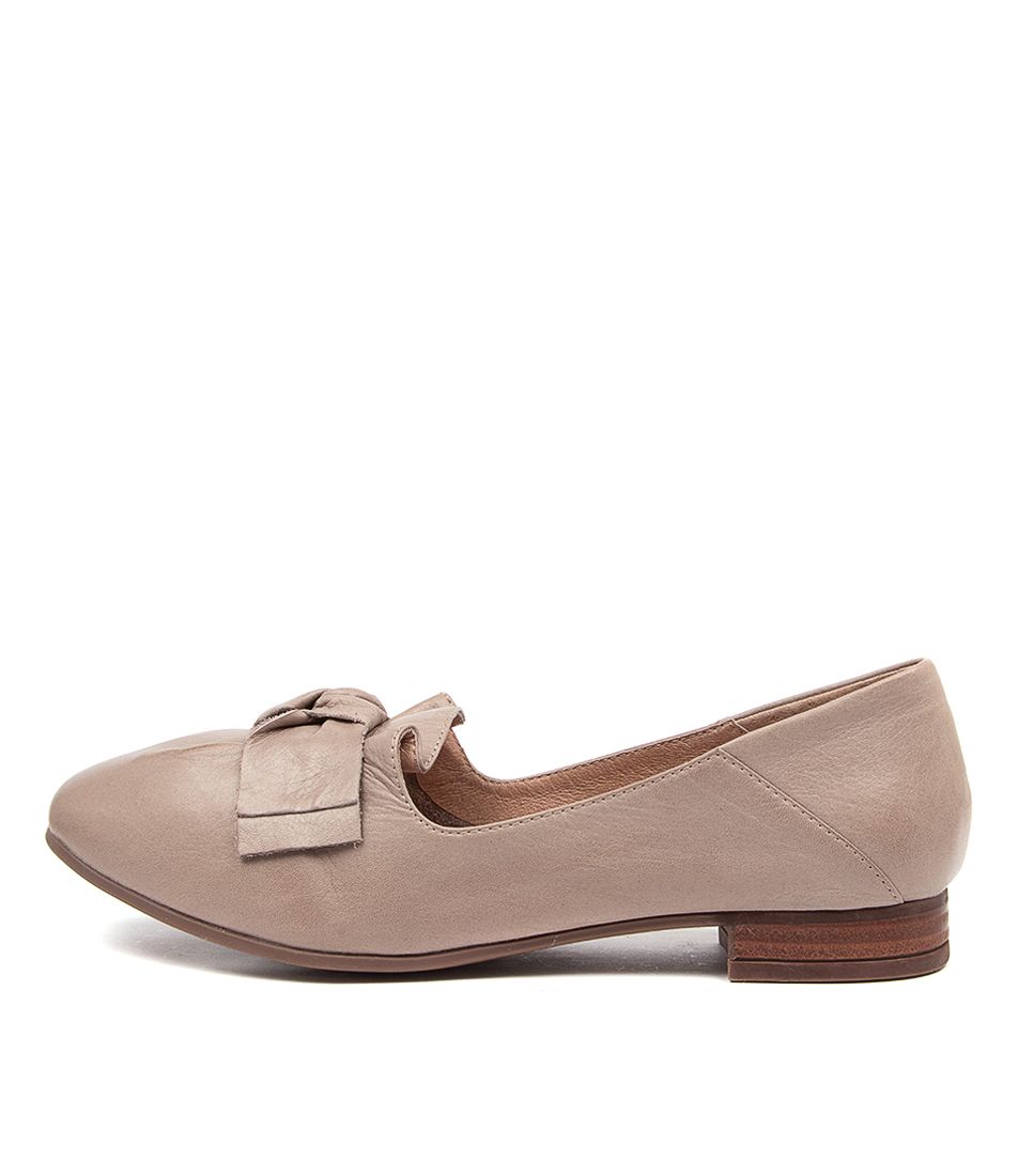 TAJ DF DK STONE LEATHER