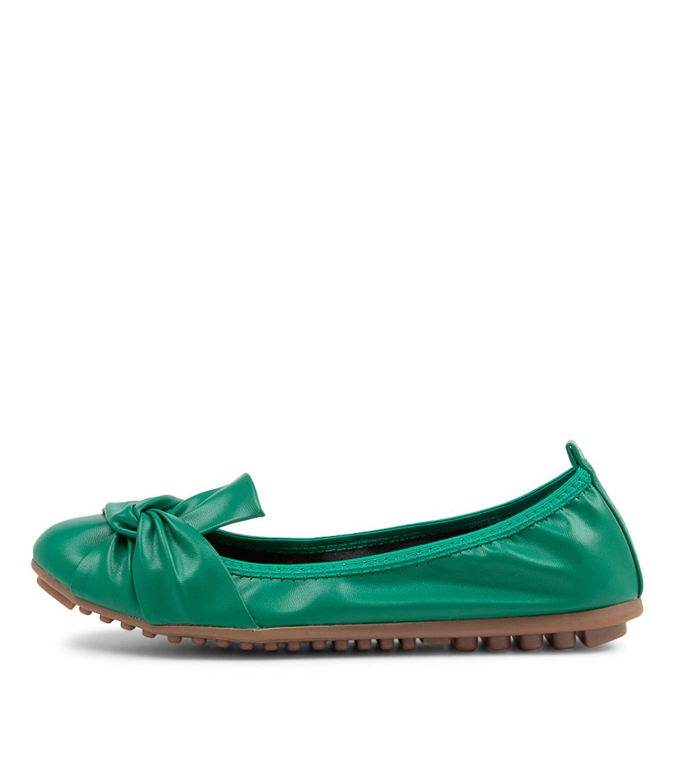 Clayne Emerald Ballet Flats