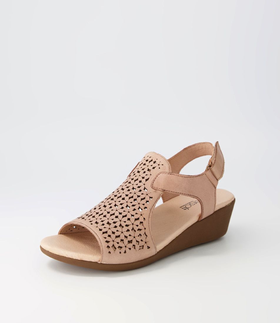 Jose Blush Leather Sandals TS