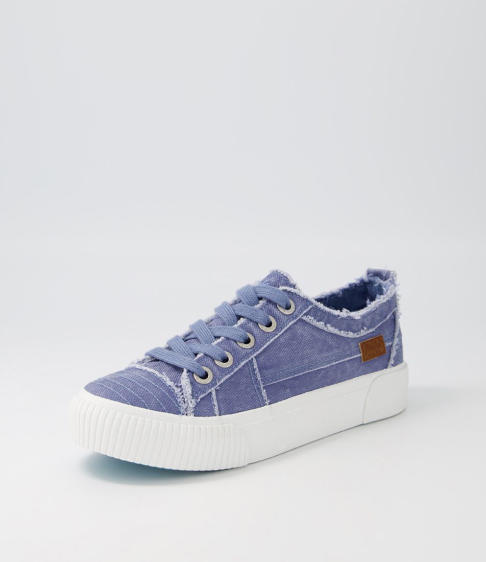 Clay COASTAL BLUE SMOKED Canvas Sneakers