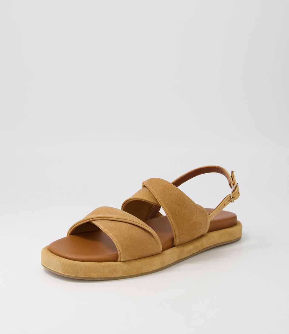 Bloom Sand Suede Sandals