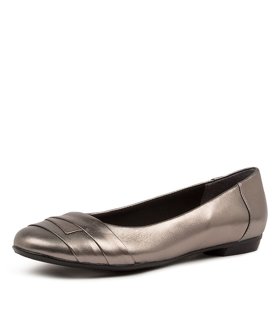 CLAUDEA PEWTER LEATHER