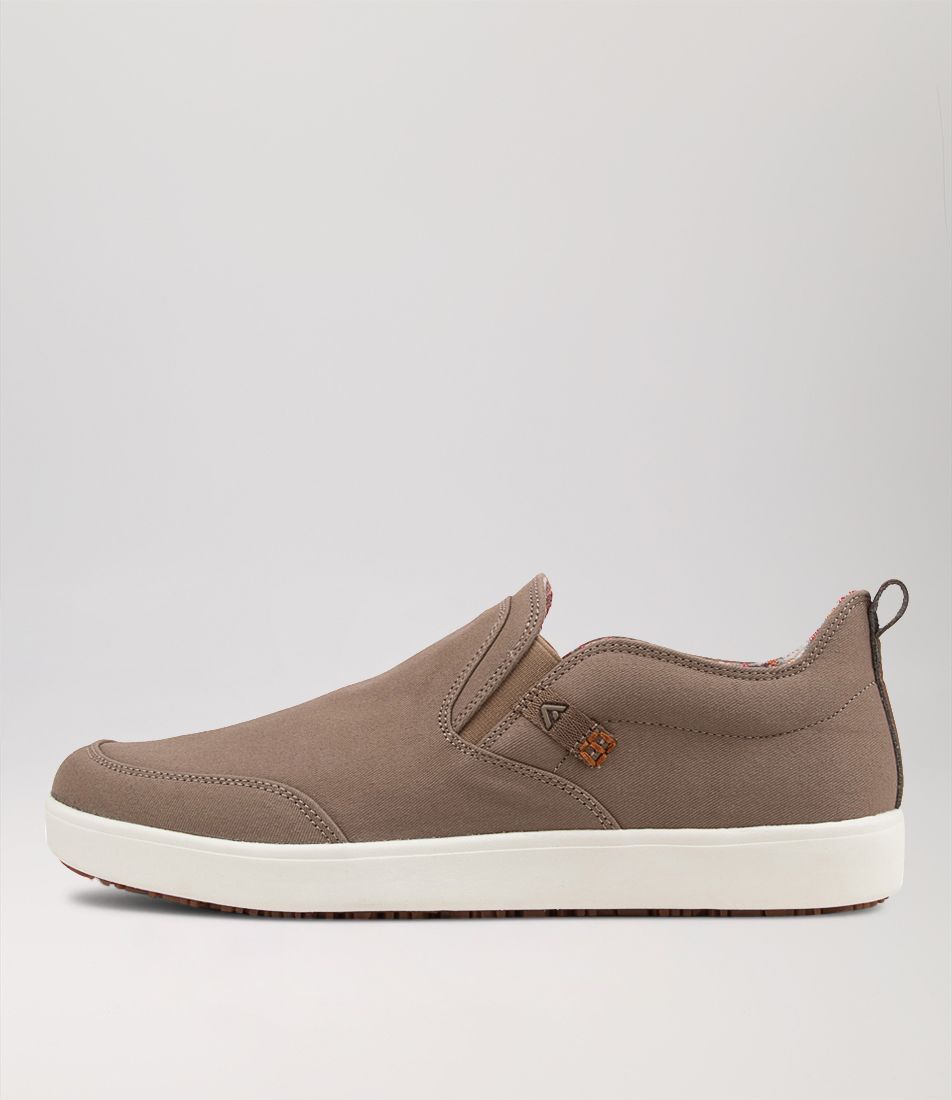 Nano Taupe Canvas Sneakers