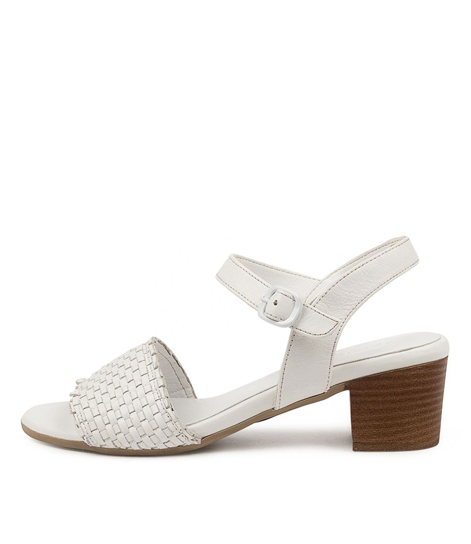 CLINES WHITE LEATHER