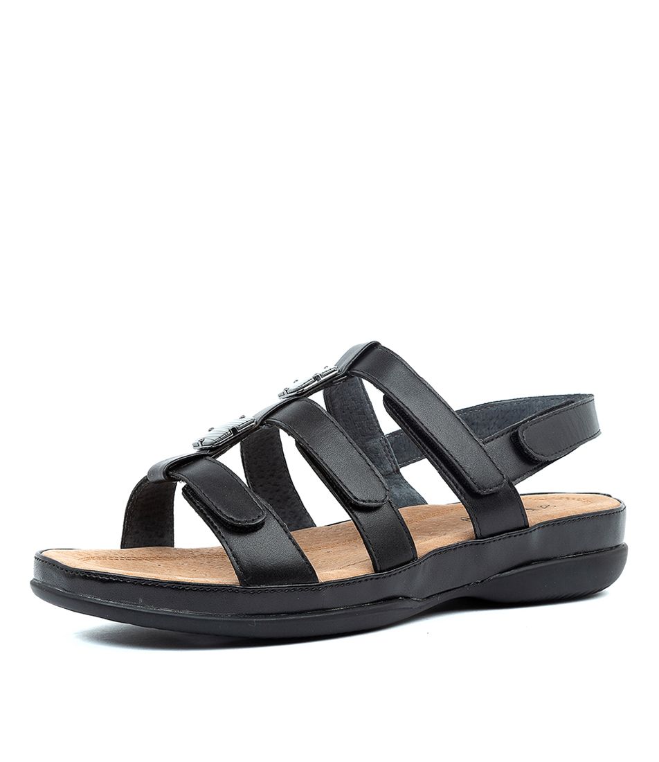 SITARA BLACK LEATHER