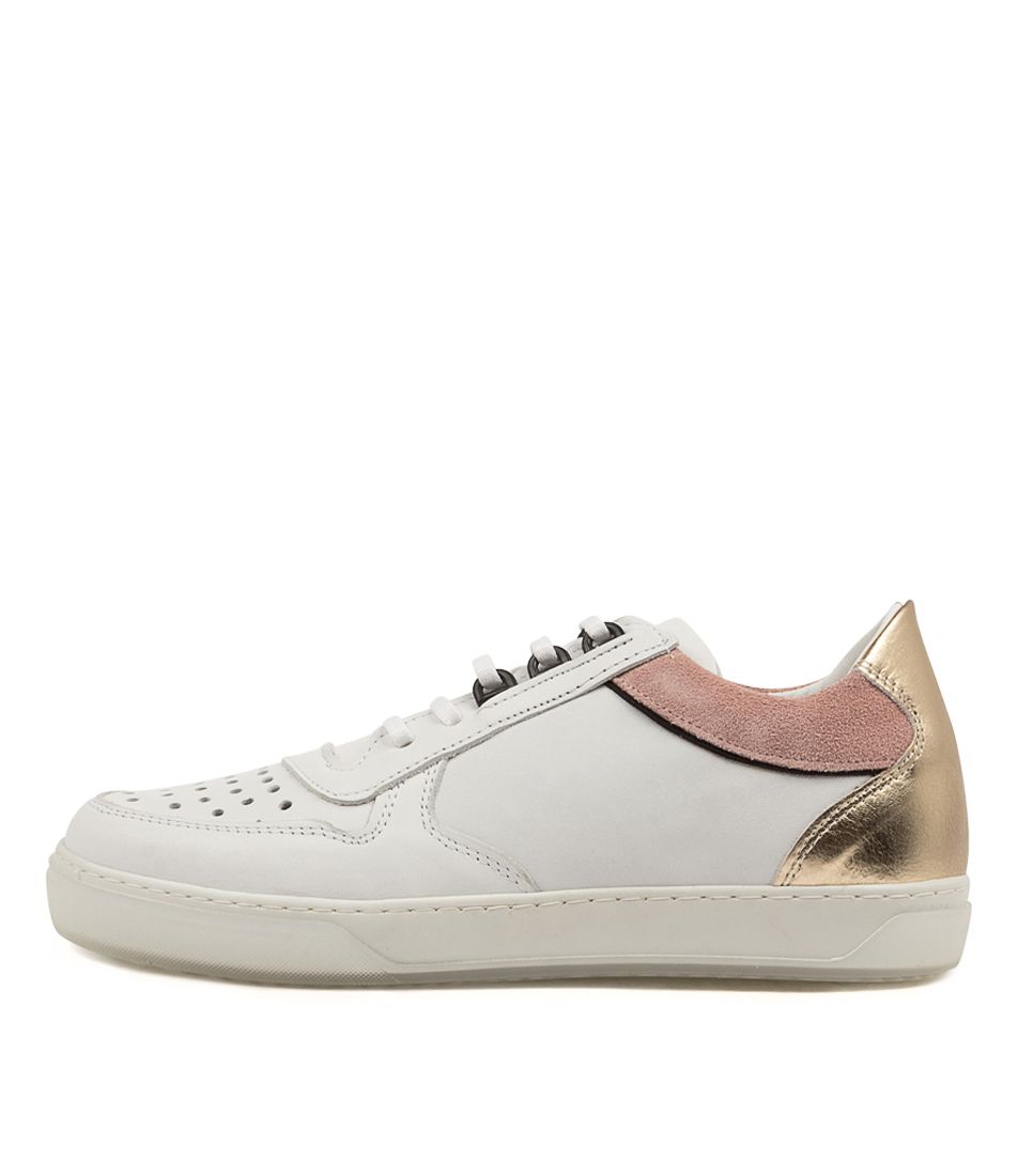 SIDONIA WHT-BLUS-GOLD LEA