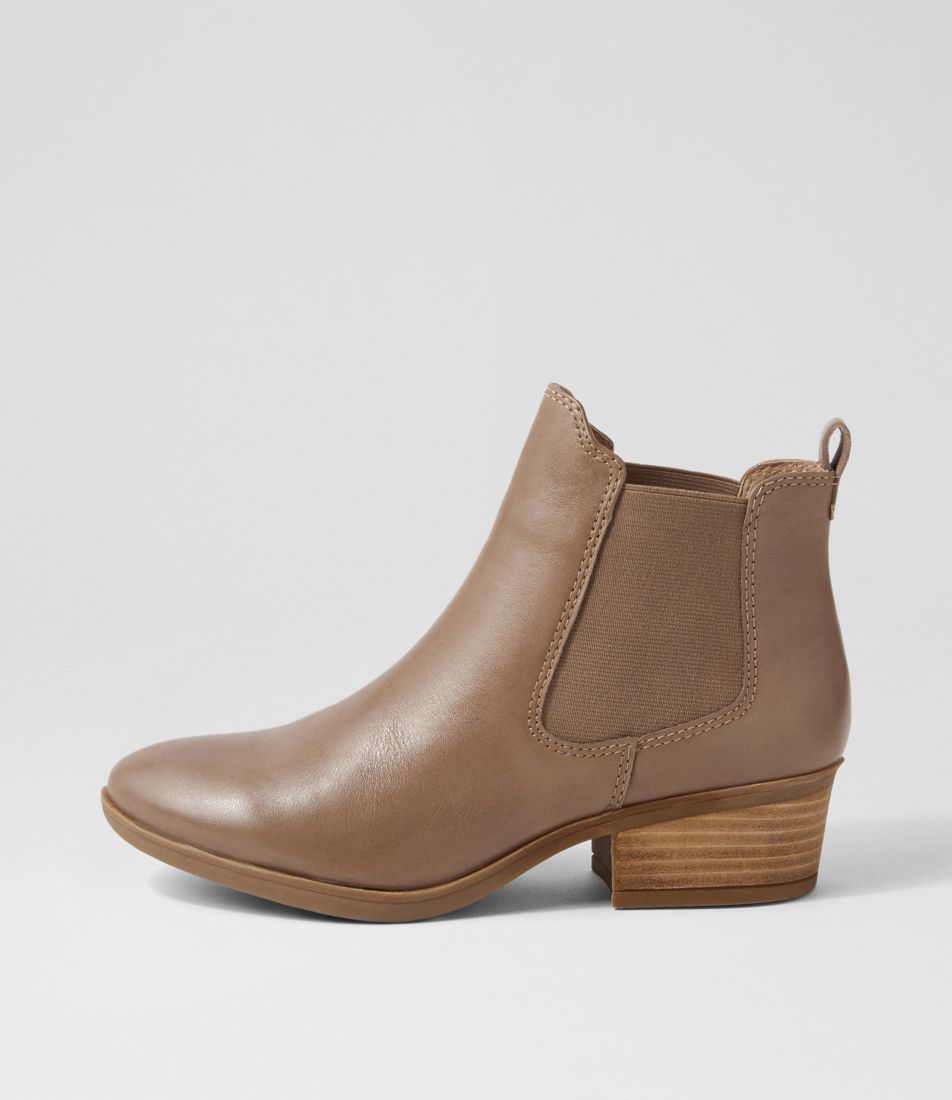 Zenna Ash Leather Chelsea Boots