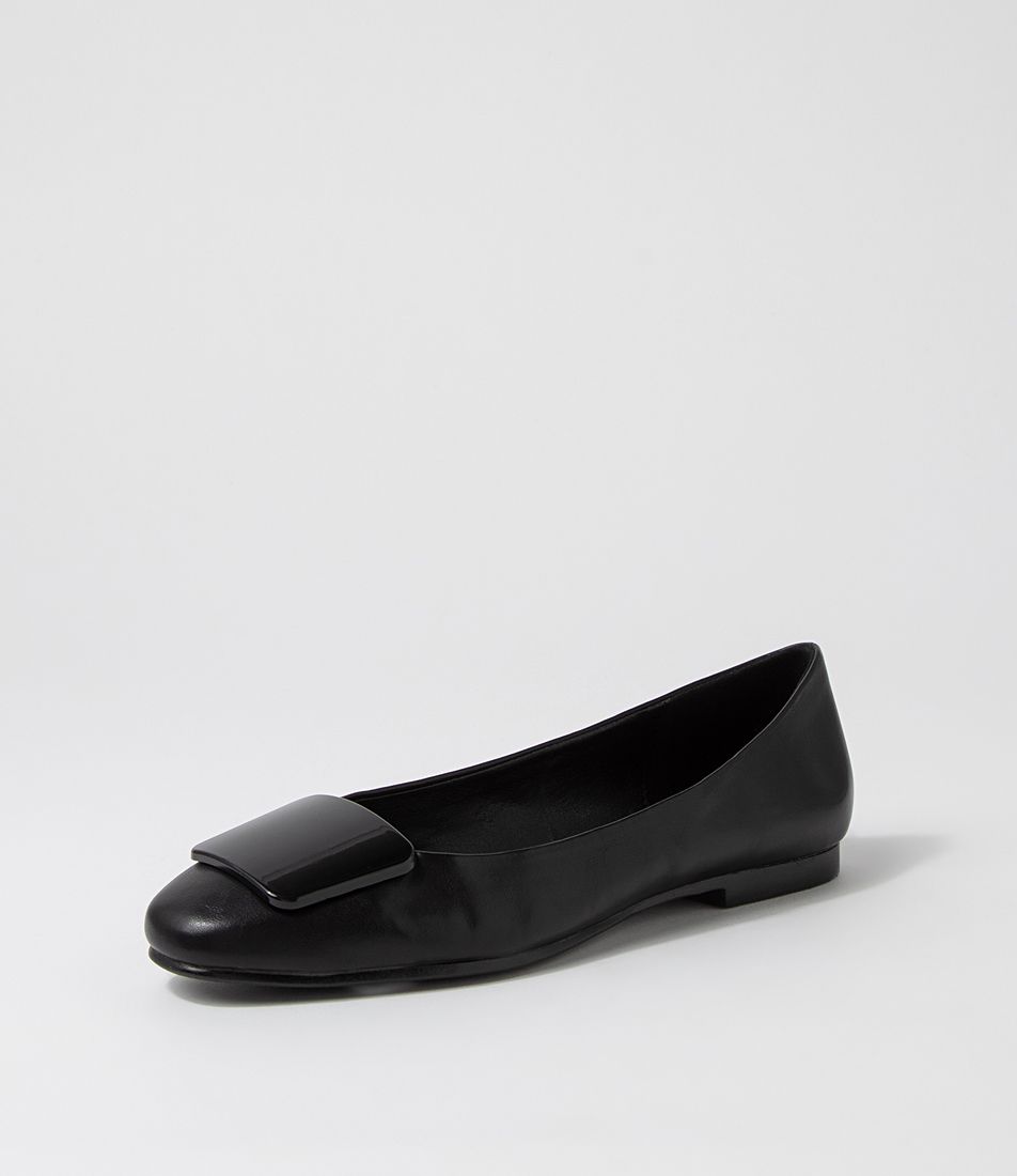 Shakine Black Ballet Flats