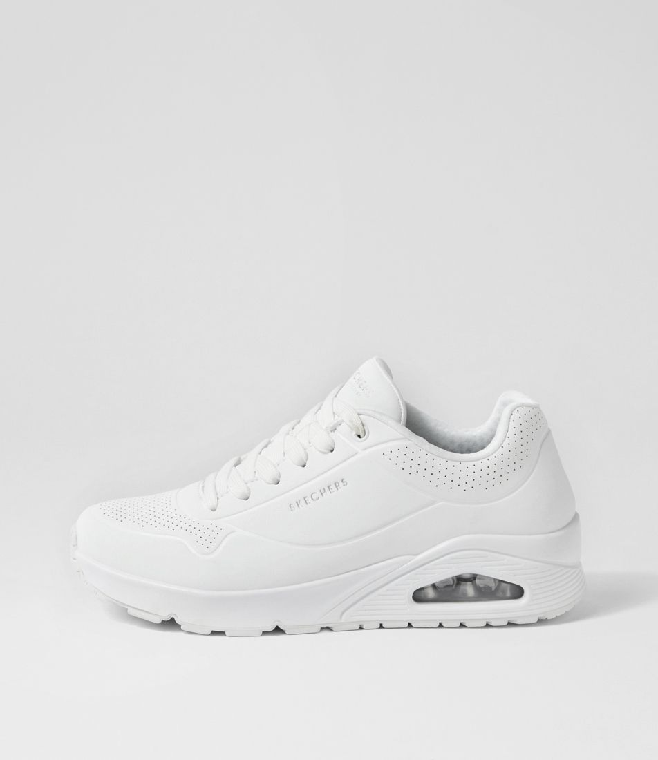 Uno  Stand On Air White Sneakers